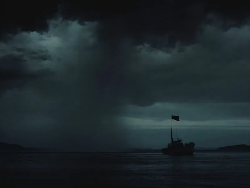 Stormy harbor — Aleph (Beemm Vision workflow node)